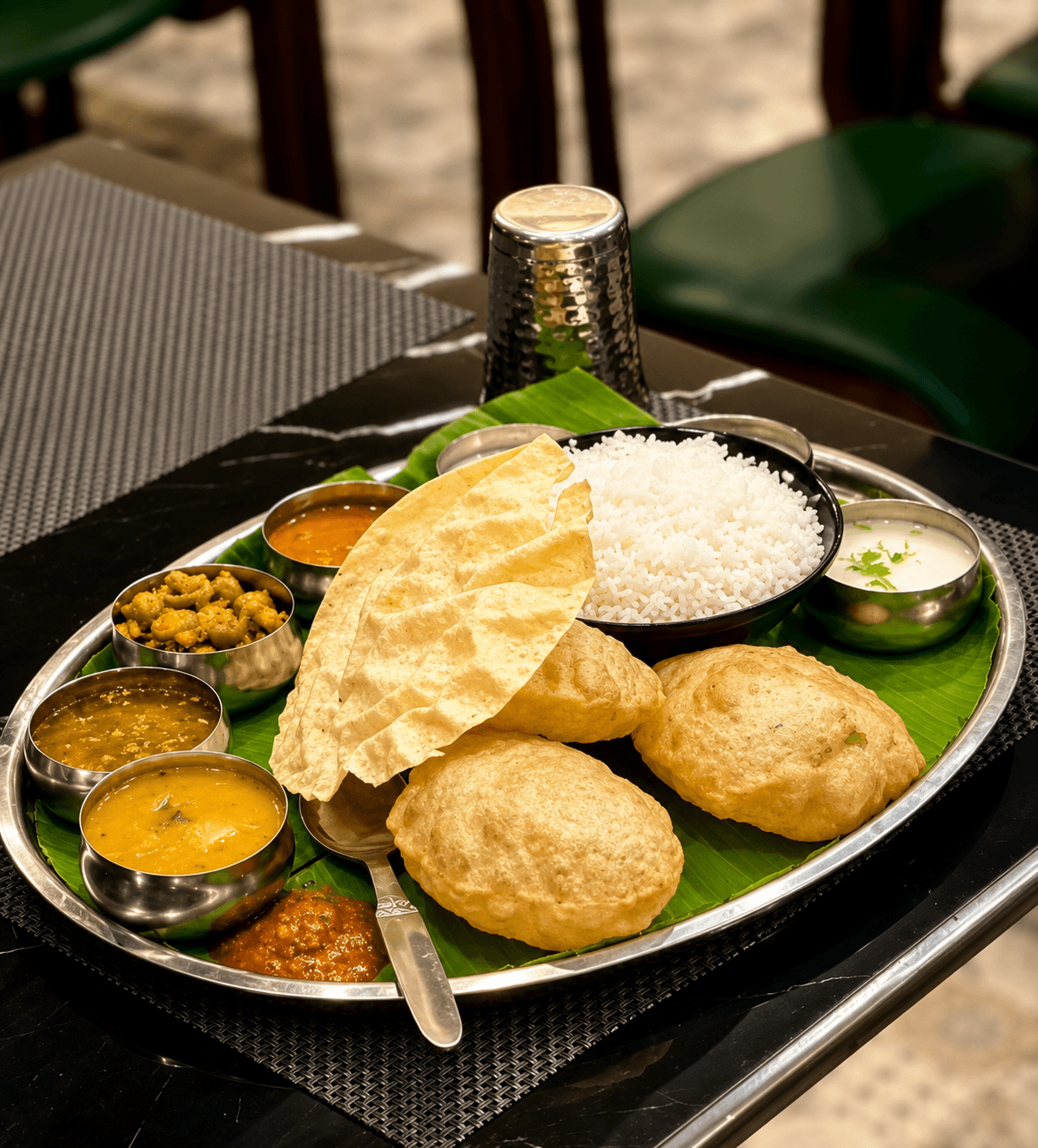 Traditional South Indian Meals